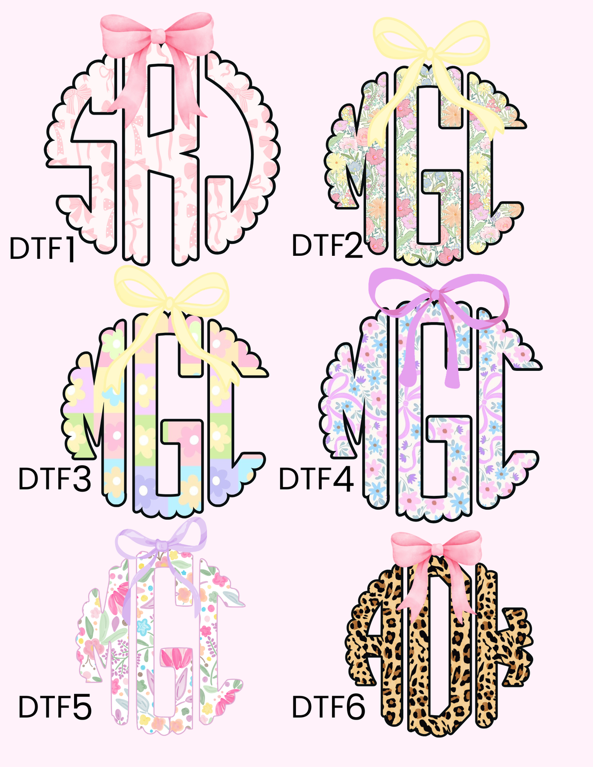 Dtf transfer options