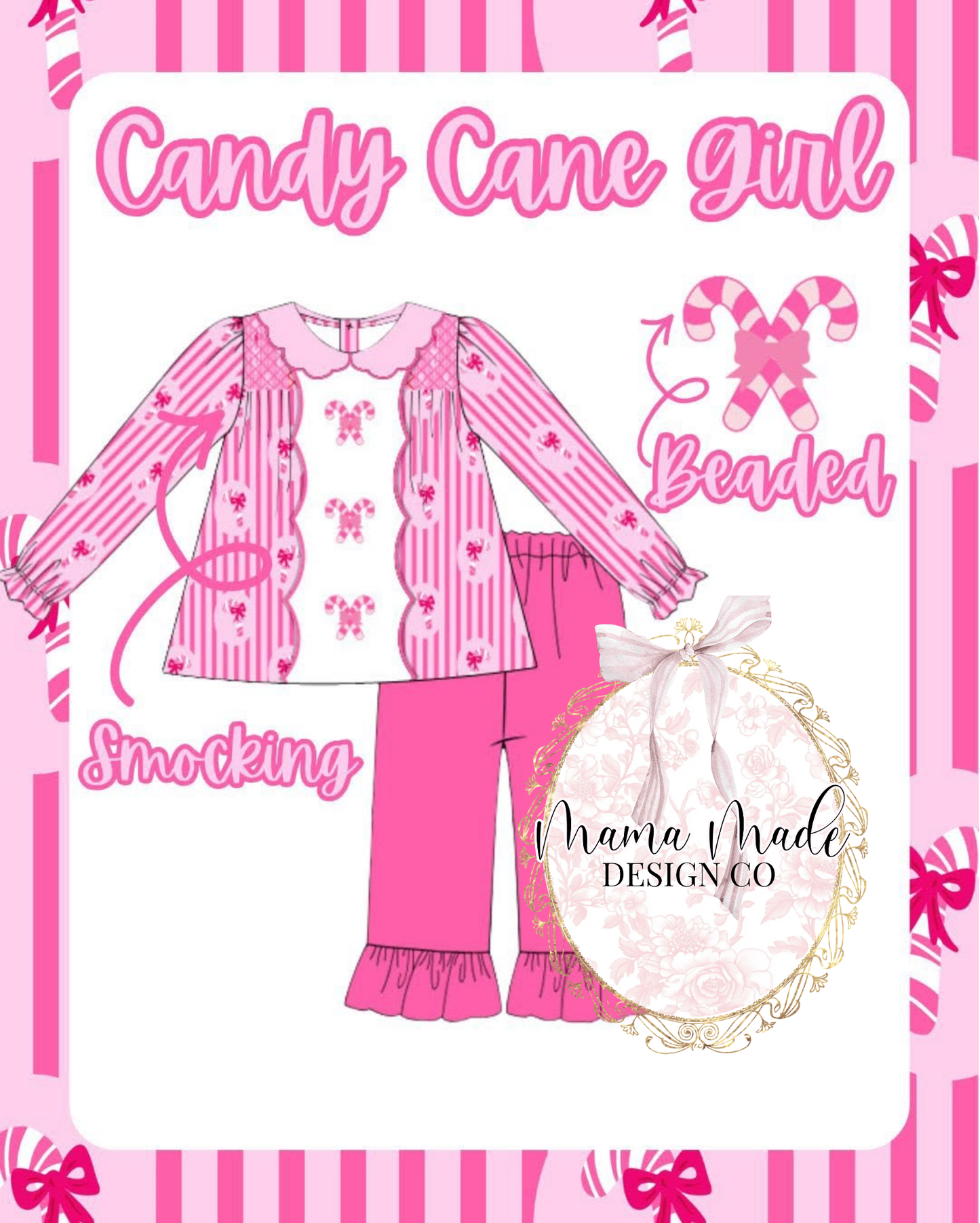 CHRISTMAS PREORDER 01 - Candy Cane Girl/ ETA OCTOBER