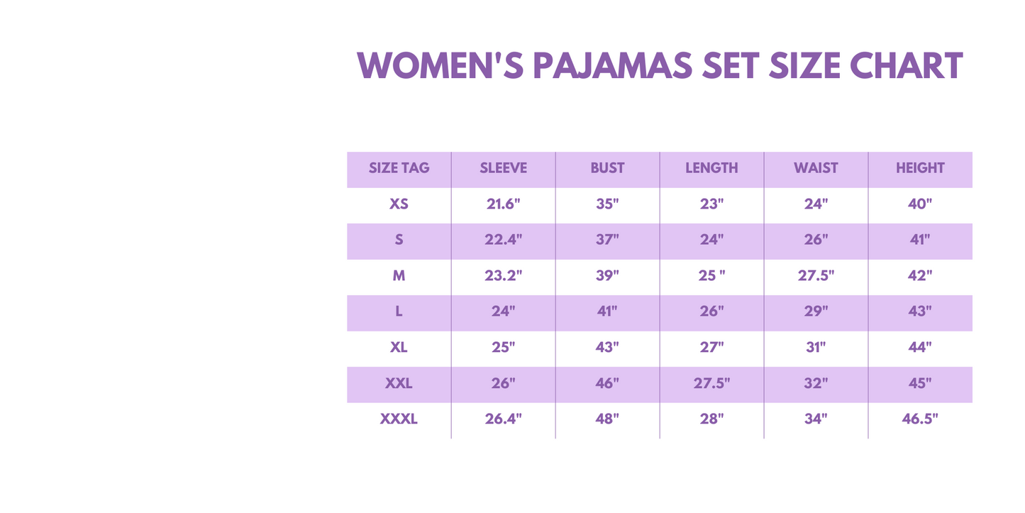 Marine creature bamboo pajama set